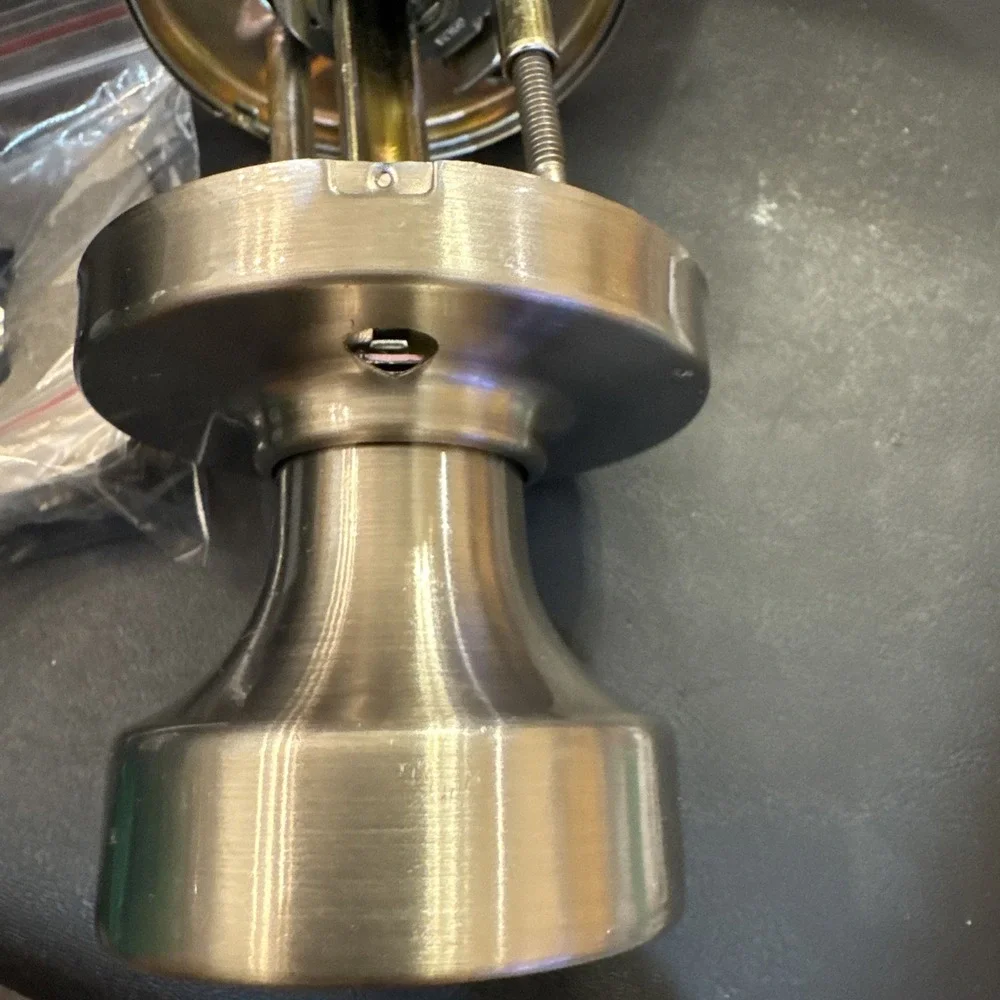 Kwikset Pismo Satin Nickel Hall and Closet Door Knob 720psk Rdt‎ 15 Cp